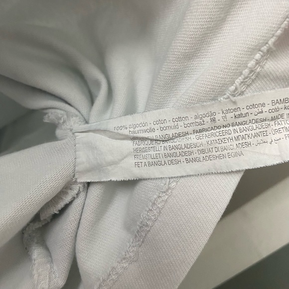 ZARA BASIC TOP SIZE XS WHITE COLOR - Picture 3 of 7